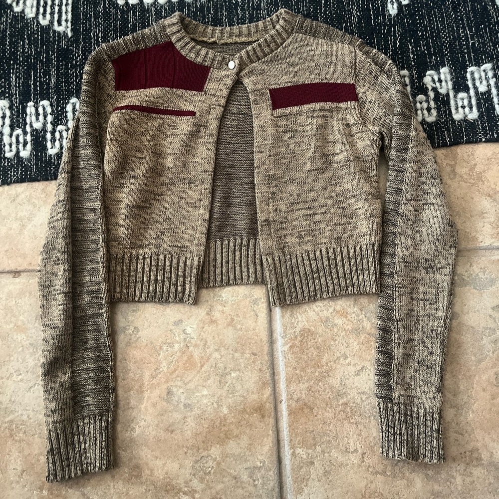 Elhoffer Designs Cropped Cardigan